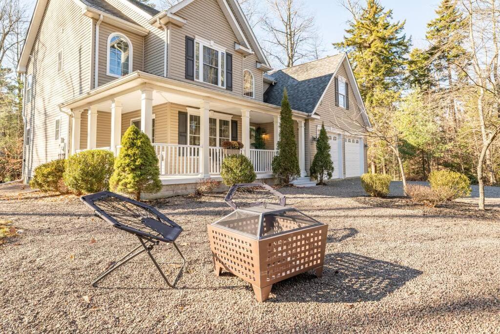 Luxury 4 Bedroom House In Pocono Mountains In Golf Course Near Lake Tobyhanna Zewnętrze zdjęcie